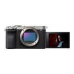 Sony Alpha ILCE-7CM2 Full-Frame Interchangeable-Lens Mirrorless vlog Camera (Body Only) | Made for Creators | 33.0 MP | Artificial Intelligence Based Autofocus | 4K 60p Recording – Silver