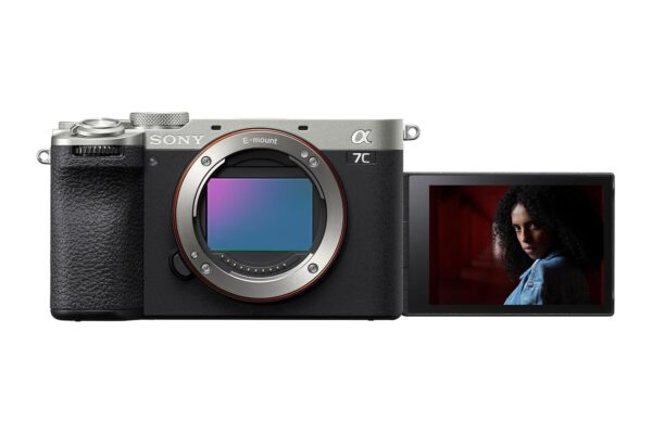 Sony Alpha ILCE-7CM2 Full-Frame Interchangeable-Lens Mirrorless vlog Camera (Body Only) | Made for Creators | 33.0 MP | Artificial Intelligence Based Autofocus | 4K 60p Recording – Silver