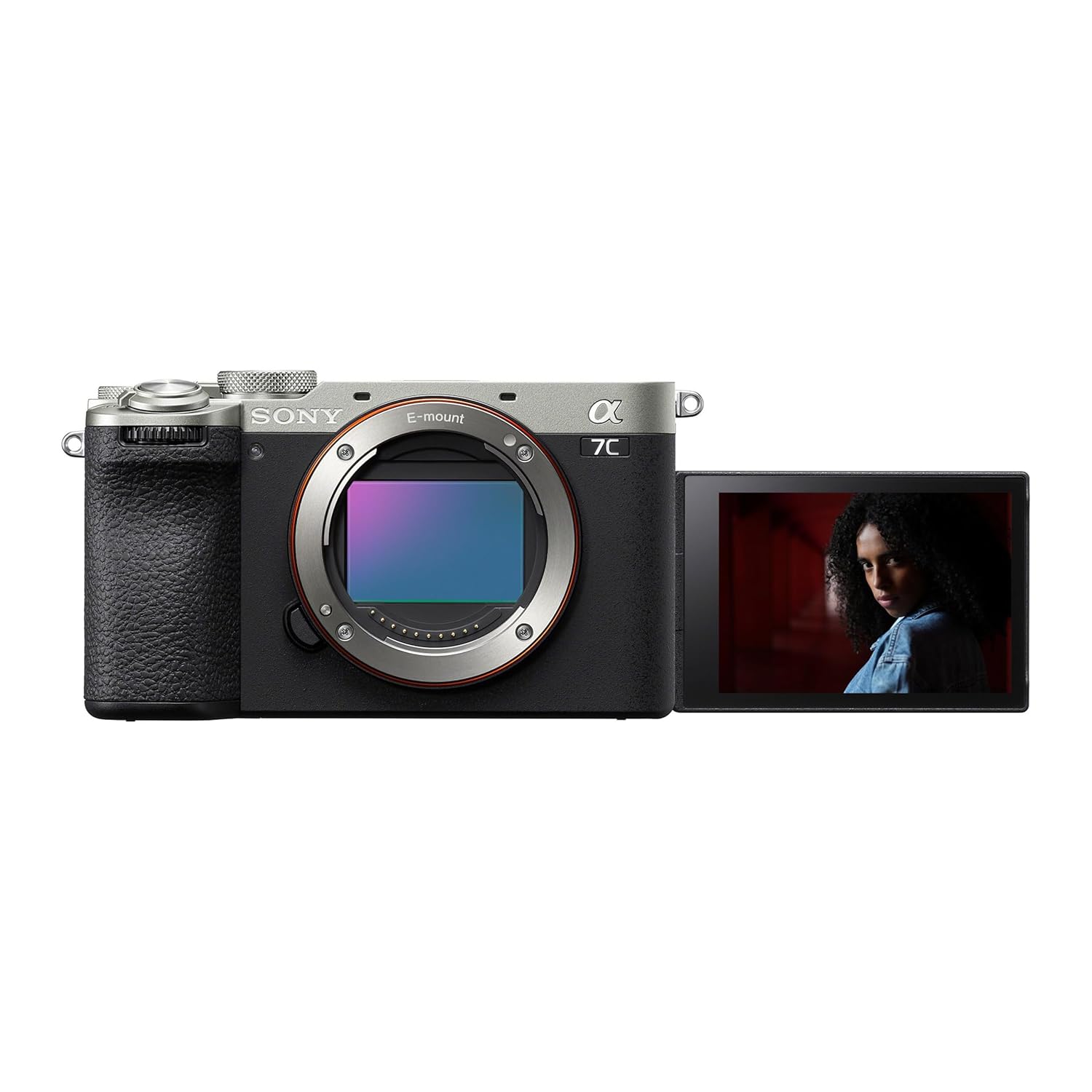 Sony Alpha ILCE-7CM2 Full-Frame Interchangeable-Lens Mirrorless vlog Camera (Body Only) | Made for Creators | 33.0 MP | Artificial Intelligence Based Autofocus | 4K 60p Recording – Silver