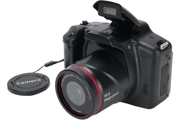 16MP Digital Camera, 16X Digital Zoom 2.4 Inch Screen with 1080P Video Resolution, Built in Flash, for Photography Travel Selfie Beginners