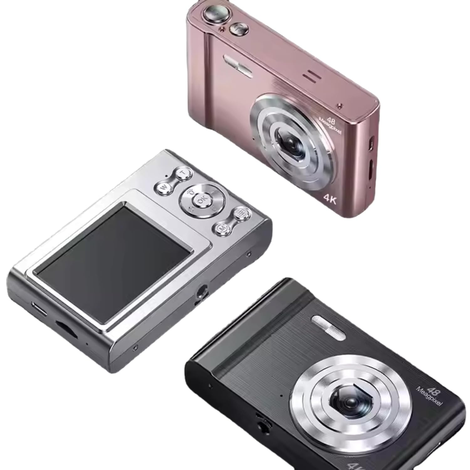 4K Digital Camera, 56MP, 20X Zoom, 128GB SD Card, Full HD Video, Black Digital Camera, 4K Ultra HD Cameras for Photography, Digital Point and Shoot Camera with Autofocus 20X Zoom, Kids