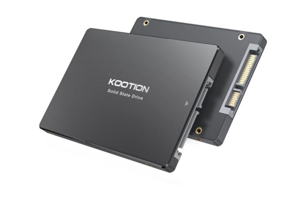 KOOTION 128GB Internal SSD SATA III 6Gb/s 2.5” Solid State Drive 3D NAND Flash Advanced SSD Hard Drive Up to 450MB/s SATA 3 SSD Upgrade Performance for PC Laptop