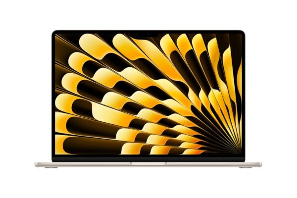 Apple 2025 MacBook Air (15-inch, Apple M4 chip with 10-core CPU and 10-core GPU, 16GB Unified Memory, 512GB) – Starlight