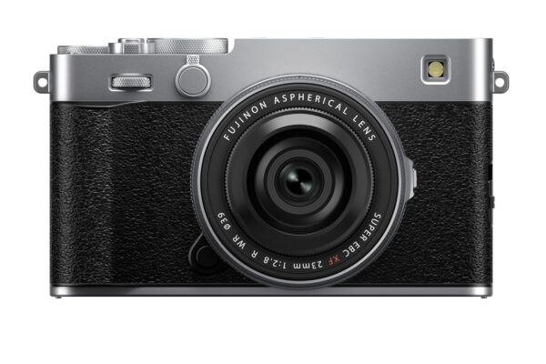Fujifilm X-E5 40MP APS-C X-Trans CMOS 5 Sensor|Ultra high Resolution mirrorless Camera|IBIS System|6.2k 30p|1/180000 Shutter Speed with XF 23mm f/2.8-16 Lens – Silver