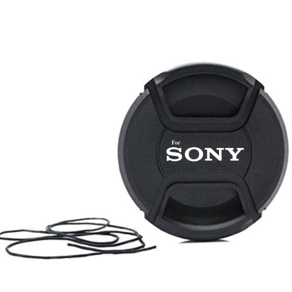 MOSTOS® – 55mm Lens Cap for Sony 28-70mm F3.5-5.6 FE OSS,E 18-135mm f/3.5-5.6 OSS (Make Sure Ø55 Mark is Written On Your Lens)