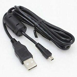 SKPM 2.0 USB Data Charger Cable 2.0 USB for Nikon Coolpix S01 S2600 S2900 S4200 S4300 S6100 Camera- Black