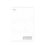 KINGSTER® 500GB Ultra Slim External Hard Drive | Portable USB 3.0 HDD 5Gbps | Plug & Play | Lightweight Backup Drive for Laptop, PC, Mac | Shock-Resistant Slim Body – White