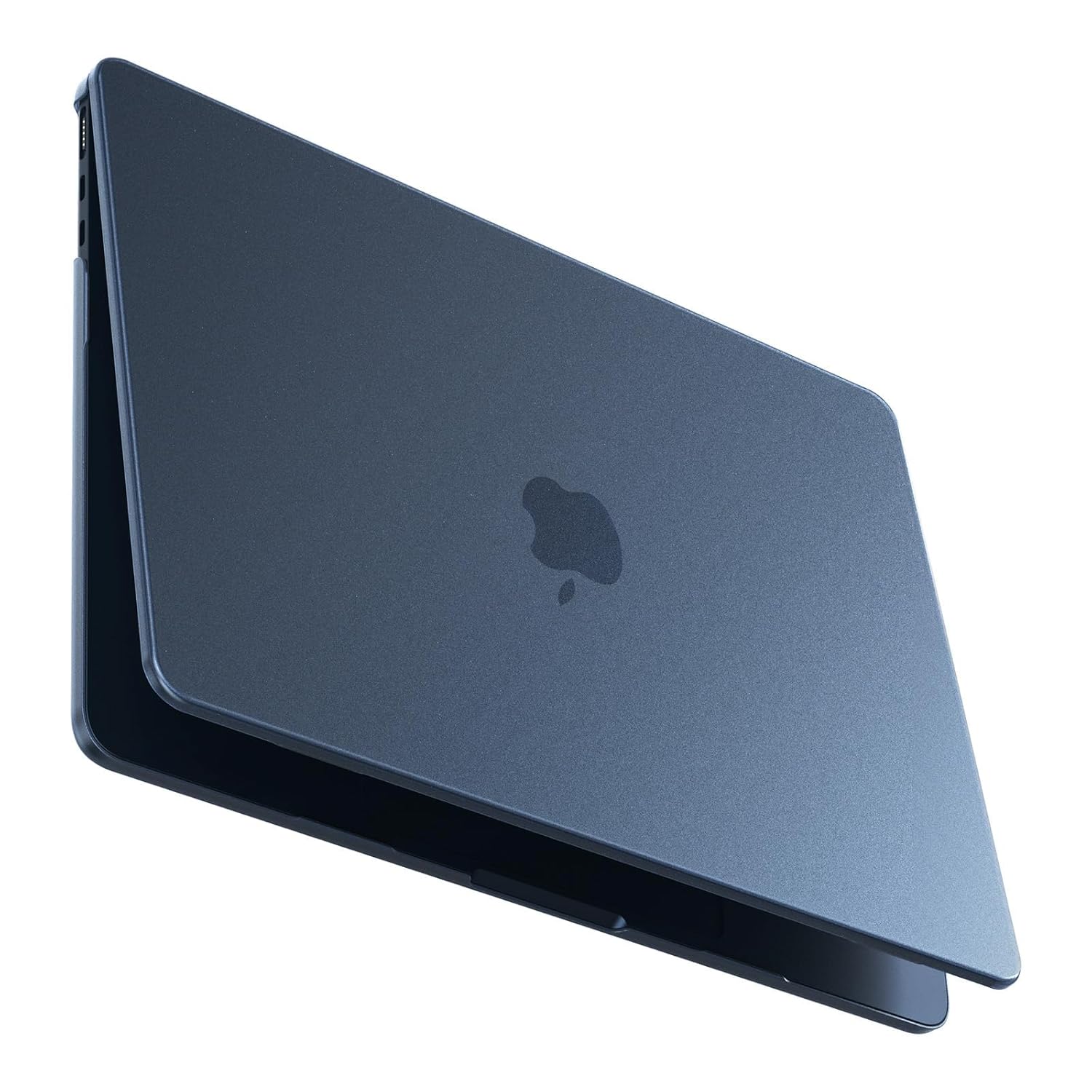 BlueSwan Case for MacBook Air M5 13 inch Cover M4-M2 Match Official Color | Compatible for Mac Air 13.6″ 2026-2022 Hard Shell Original Texture Scratch Resistant Laptop Accessories, Matte Midnight Clear