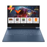 HP Victus, AMD Ryzen 5 8645HS, 6GB RTX 3050, 31 Tops, 16GB DDR5(Upgradeable) 512GB SSD, 144Hz, 300nits, FHD, 15.6″/39.6cm, Win11, M365* Office24, Blue, 2.3kg, fb3009AX, AI Gaming Laptop