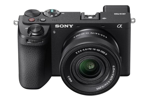 Sony Alpha ILCE-6700K (Previously ILCE-6700L) with Upgraded SEL16-50 (Ver 2) Power Zoom Lens | APS-C Interchangeable-Lens Mirrorless Camera |26.0 MP 4K 60p Recording – Black