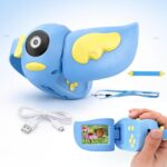 Toy Imagine Kids Digital Camera Handheld Camcorder for Boys & Girls, 1080P Videography, 3.0 MP Photos, 2 IN Screen, Time-Lapse, Games & Fun Filters, USB Rechargeable Birthday Gift for Ages 6–12 (Blue)