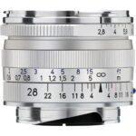 ZEISS Ikon Biogon T* ZM 2.8/28 Wide-Angle Camera Lens for Leica M-Mount Rangefinder Cameras