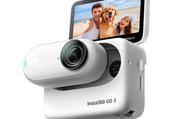 insta360 Go 3 (64Gb) – Small & Lightweight Action Digital Camera,Portable and Versatile,Hands-Free POV,Mount Anywhere,Stabilization,Multifunctional Action Pod,Waterproof,for Travel,Sports,Vlog