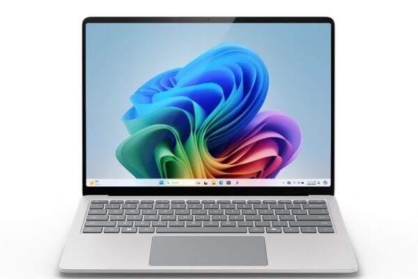 NEW Microsoft Surface Laptop (7th Edition) – Windows 11 Home Copilot + PC – 15” LCD PixelSense Touchscreen – Qualcomm Snapdragon X Elite (12 Core) – 16GB RAM – 256GB SSD – Platinum – ZHG-00023