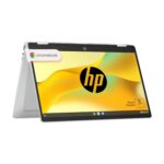HP Chromebook x360, Intel Core N100, 4GB LPDDR5, 128GB UFS, 14-inch (35.6cm), Touchscreen, HD Laptop, Intel UHD Graphics, 720p HD Camera (Silver, 1.37kg) cd0011TU