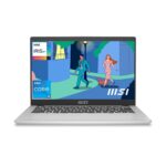 MSI Modern 14, Intel 12th Gen. i5-1235U, 36CM FHD 60Hz Laptop(16GB/512GB NVMe SSD/Windows 11 Home/MSO 2021/Intel Iris Xe Graphics/Urban Silver/1.4Kg), C12MO-1299IN