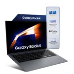 Samsung Galaxy Book4 (Gray, 16GB RAM, 512GB SSD)| 15.6″ Full HD Screen| Intel i5 14th Gen 120U Processor| Windows 11 Home| MS Office 2021| Fingerprint Reader| Intel Iris XE Graphics| RJ45 LAN Port