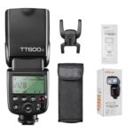 Godox TT600 Manual Speedlite Flash with Built-in 2.4GHz Godox X Series Radio Transceivers for All Digital Cameras with Standard Hot Shoe (Black)
