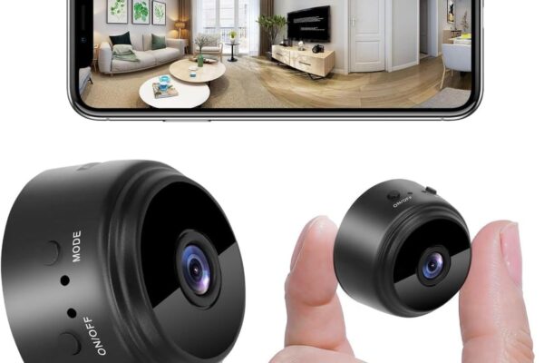 SWANKK WiFi Mini Hidden Spy Camera, 1080P HD, Wireless Indoor Nanny Cam with Remote Viewing