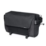 ULANZI BP11 Photography Shoulder Bag, a Lightweight and Casual Photography Crossbody Bag Compatible with Three Cameras and iPad, the Front Pocket can be Customized with Your own Hands, Black, B158