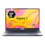 acer Aspire 3, 13th Gen, Intel Core i3-1305U, 8GB RAM, 512GB SSD, Full HD 14″/35.56cm, Windows 11 Home, Steel Gray, 1.45KG, A324-53, Thin and Light Laptop