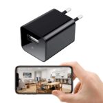 Eye4Spy 1080P Wi-Fi Mini Camera – USB Charger Camera with App Control & Live View, SD Card Storage – Supports Up to 256GB Card – Home & Office Security Surveillance Camera