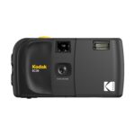 KODAK EC35 35mm Film Camera 35mm, Reusable, Focus-Free, Built-in Flash, Slide Cover, Beginner Friendly (Film & AA Battery are not Included) (Single, Midnight Black)