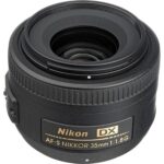 Nikon Af-S Dx Nikkor 35 Mm F/1.8G Prime Lens for Digital SLR Camera (Black)