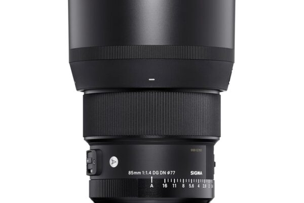 Sigma 85mm F1.4 DG DN Art Lens for Full-Frame Sony E Mount Mirrorless Cameras (Black)